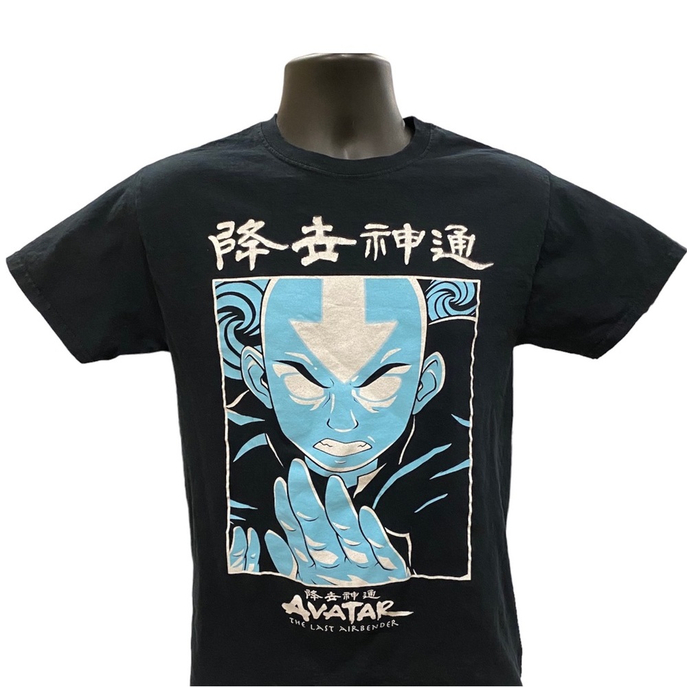 Nicklodeon Avatar-The Last Airbender Graphic Short Sleeve T-shirt Black Small